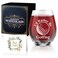 AGMDESIGN I&acirc;&euro;&trade;d Rather Be Golfing Funny Wine Glass with Gift Box, Golf Accessories for Men and Women, Christmas Birthday Retirement Gifts for Grandparents Dad Mom Wife Golf Lovers