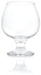 Red Co. Set of 4 Clear Cognac Glass Lead-Free Crystal Short-Stem Goblet, 13 oz.