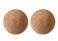 JIEJE 2 Pack 2.4 Inches Wine Cork Ball, Wine Stopper Corks Balls for Wine Decanter Carafe Bottle