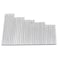 Honbay 30PCS Silver Wind Chime Tubes Empty Aluminum Tubes Wind Chime kit Parts Supplies for Home Garden Outdoor Hanging Decorations (70/80/90/100/115mm)