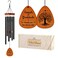 Shqiueos Thank You Gifts for Women Men Wind Chimes with Tree of Life, Appreciation Gifts for Coworkers, Employee, Teacher, Boss, Nurse, Friend, Pastor Appreciation Day, Christmas Gratitude Wind Chimes