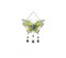 Comfy Hour Travel on Wings Collection 22&quot; Metal Art Butterfly Windchime Hanging Windbell