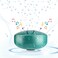 Palksky Rain Drum for Outside Garden, Mini Chakra Drum for Rain, Small Steel Tongue Drum Rain Chime for Sound Bath, Nature Musical Box, Music Gifts