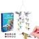 DIY Wind Chime Kit,Diamond Painting Kits,Sparkling Rhinestone Diamond Art Set,Hummingbird Diamond Painting Wind Chimes are Window Hangings Home Decor and Gifts,Diamond Art Kits for Adults