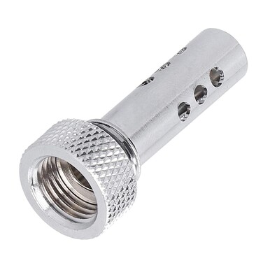 ASHATA Computer Water Cooled Water Fitting, with External Bubbler to Prevent Bubbles, for Computer Water Cooling System, Extended Version