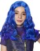 Spirit Halloween Descendants Kids Mal Wig   Officially Licensed   Descendants Costume Accessory   Disney   Blue Wig