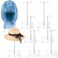 Leinuosen 8 Pcs Clear Acrylic Hat Stand 12" Hat Stands for Display Nonslip Stable Square Barbell Pedestal Wig Display Rack Cowboy Hat Holder Hat Storage for Multiple Hats Wig Styling Practice
