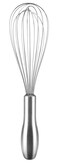 OYV 18/10 Stainless Steel Whisk, Ergonomic Handle, Dishwasher Safe Metal Whisk, Professional Whisk for Kitchen Cooking, Perfect for Blending, Whisking, Baking, and Beating, 10-Inch Wire Whisk