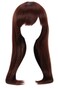 MSHUI Shooter Game Anime Cosplay Red Brown Hair