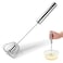 Sibba Egg Whisk Stainless Steel Semi-automatic Egg Whisk Blender Versatile Tool Hand Push Egg Whisk Rotary Mixer Stirrer Tool Beating Kitchen Utensil Milk Frother Foaming for Cooking Egg Creamy Coffee