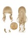 OSIAS Genshin Navia Wig Golden Long Synthetic Heat Resistant Hair