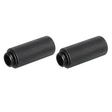 MECCANIXITY Male to Female Extender Fitting Black G1/4 x 40mm for Water Cooling System Pack of 2