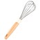 hobbyme Kitchen Manual Egg Mixer Handheld Milk Frother Wood Handle Whisk Foam Maker Baking Coffee Stirrer Hand Egg Mixer