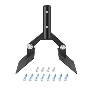 Pcmursal Adjustable Weathervane Roof Mount, Adjustable Weather Vanes Mount for Roofs,Weather Vanes for Yard Weather Station Mounting Pole Adjustable Thickened Wind Vane Bracket