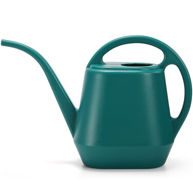 Fasmov Watering Can, 1/2 Gallon Plastic Watering Cans with Comfortable Handle, Small Garden Watering Cans Long Spout for Indoor Outdoor Watering Plants, Green