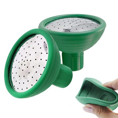 2 Pcs Watering Can Rose Heads Universal Water Sprinkler Sprayers Watering Can Rose Heads Replacement for Watering Cans Garden Plants Indoor &amp; Outdoor