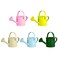 Yardwe Kids Watering Can, 5pcs Metal Watering Can Mini Watering Can Gardening Watering Tin for Garden Home Plants