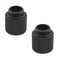 Ruiwaer 2PCS Black 15mm G1/4 Male to Female Extender Fitting for PC Water Cooling Systems