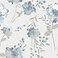 VaryFloral Boho Floral Wallpaper Neutral Farmhouse Blue Flower Peel and Stick Wallpaper Beige Botanical Floral Contact Paper Removable Wall Covering Vinyl Roll for Bedroom Living Room Cabinet 12"x118