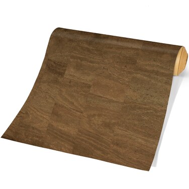 CanaanTree Peel and Stick Wallpaper, Self-Adhesive Wallpaper, Removable Wallpaper Made of Selected 0.1% Cork Material, Gives a Real Leather Feel, 16.5"x118.1" (Corleader)