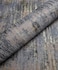 Kamildecor Black Gold Blue Textured Wallpaper Distressed Industrial Metallic Peel and Stick Wallpaper 17.7in x 19.68ft Self Adhesive Contact Paper