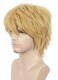 karlery Adult Short Blonde Wig with Bangs Halloween Cosplay Costume Party Wig