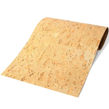 CanaanTree Peel and Stick Cork Wallpaper,16.5"x118.1", Self-Adhesive Cork Liner Inlaid with Golden Foil, Perfect Use as Shelf Liner for Drawer and Cabinet (Ancient Glory)