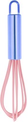 Mini Silicone Whisk for Kitchen - Small Cooking Beater for Egg - Miniature Whisks