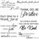 5 Sheets Inspirational Wall Decals Peel and Stick Vinyl Wall Quotes Stickers Motivational Wall Decor Positive Saying Wall Art for Living Room Bathroom Bedroom Office Family Wall Stickers Decor