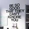My Vinyl Story - Be So Good They Can't Ignore You - Wall Sticker Inspirational Wall Decal Motivational Office Decor Quote Wall Art Vinyl Wall Decal Classroom Gym Words and Saying (Black, 22x22 inches)