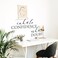 My Vinyl Story Large Inhale Confidence Exhale Doubt Wall Sticker Inspirational Wall Decal Motivational Office Decor Quote Inspired Gym Wall Art Vinyl Wall Decal School Classroom Words and Saying
