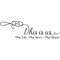 My Vinyl Story This is Us Our Life Story Home Wall Sticker Dining Room Wall Decal for Living Room Family Decor Sign Quote Wall Art Vinyl Wall Decal Kitchen Bed Room Words and Saying Rustic Farmhouse