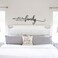 MY VINYL STORY - Large Family Wall Decals for Living Room Decor Family Wall Decor Wall Stickers Decorations Home Art Bedroom Love Decals Quotes Word (Some Call It Chaos We Call It Family)