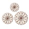 CAKIROTS 3Pcs Windmill Farmhouse Wall Decor Rustic Wood Hanging Art Decorations Rustic Living Room Sculpture Art for Bedroom Nursery Dorm Home Office