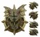 Ebros Gift Medieval Castle Dungeons and Dragons Prisoner Golden Dragon Hanging Wall Plaque Decor with LED Illuminated Eyes Sculpture Welcome Plaque Home Decoration Medieval Renaissance 3D Art GOT