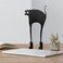 KOLYMAX Metal Cat Minimalist Art Wall Sculpture, Minimalist Abstract Cat Line Wall Art, Modern Minimalist Home Decoration Minimalist Living Room Wall Decoration&iuml;&frac14;&circ;Long-Legged Cat&iuml;&frac14;&permil;