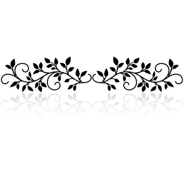 Piefectpie Tree Leaf Metal Wall Art Wall Decoration Tree Leaf Olive Branch Art Line Drawing Wall Sculpture Room Decor for Indoor Living Room Bedroom Kitchen Dining Room