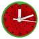 Homoyoyo Fridge Magnetic Clock Digital Wall Clock Fridge Magnetic Clock Round Cartoon Watermelon Number Clock Pendant Refrigerator Magnets Whiteboard Magnet Locker