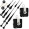 TIKROUND Youngtown 12888 High Torque Long Shaft Clock Movement Mechanism with 12 Inch Long Spade Hands (2 Sets)