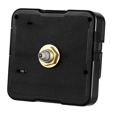 EXCEART Clock Mechanism- Clock Parts Clock Movement Mechanism Replacement High Torque Long Shaft Clock Hands Clock Repair Parts