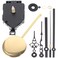 Veemoon 1 Set Diy Pendulum Clock Movement Kits Wall Clock Mechanism Parts Clock Mechanism Replacement Quartz Clock Repair Parts Battery Plastic Swing Accessories