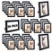 WHEATHUSK Set of 36 Picture Frame Bulk 4x6 Photo Picture Frames Gallery Wall Photo Frames Simple Black Picture Frames for Wall or Tabletop Display Photos, Paintings, Artwork