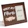 Zauly Mimi Wooden Picture Frame Gift, World's Best Mimi Wood Photo Frame Gifts Idea for Grandma Nana Grandmother, Tabletop &amp; Wall Mounting, 4x6 Inch Photo