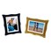 SULEPE 2x3&acirc;&euro; Mini Picture Frame, Magnetic/Tabletop/Wall Mount 3 Way Display, Instax Mini Frame Magnets For Fridge, Polaroid Go Picture Frames 2x3, Small Wallet Size Picture Frame, 2 Packs