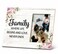 SRADMO Family Picture Frame, Family Frame, Family Photo Frame, Family Frames For Pictures, Family Room Decor, Family Where Life Begins And Love Never Ends 10x8 Inch Wooden Tabletop Photo Frame