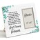 Zauly Best Friends Gift Wooden Picture Frame, Best Friends Forever Wood Photo Frame Gifts Idea for Bestie Friends BFF Soul Sisters, Tabletop &amp; Wall Mounting, 4x6 Inch Photo