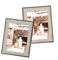 Classic Fancy PS Plastic Picture Frame 7 x 5 For Wall Or Tabletop Display 2 Frame Color Variation Set