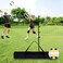 Heavy Duty Volleyball Net Set - Official Size Portable Volleyball Net for Backyard - Volleyball &amp; Carrying Bag Included