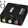 hanchuang RCA to HDMI, AV to HDMI Converter, 1080P Mini RCA Composite CVBS Video Audio Converter Adapter Support PAL/NTSC for PS2, PS3, N64, Wii, STB, Xbox, VHS, VCR, Camera, DVD, ect.