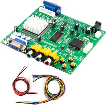 yddmyo for GBS8200 Arcade Game Video Converter Board CGA/EGA/YUV/RGB to VGA Output Module 1 Channel GBS-8200 Monitor LCD HD CRT Latest Version